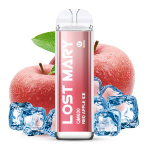 LOST MARY QM600 VAPE BY ELF BAR - RED APPLE ICE
