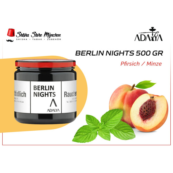 ADALYA TABAK BASE 500g - BERLIN NIGHTS