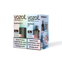 Vozol Vista Plug Pod Ersatztank - Blue Razz