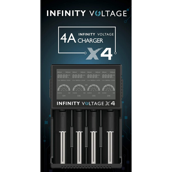 Infinity Voltage Charger 4A X4 Ladegerät