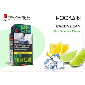 HOOKAIN SHISHA TABAK 25g - Green Lean