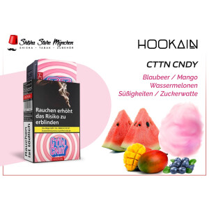 HOOKAIN SHISHA TABAK 25g - Cotton Candy