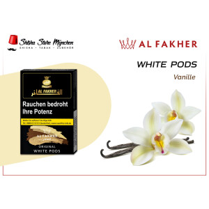 Al Fakher Tabak 25g - White Pods