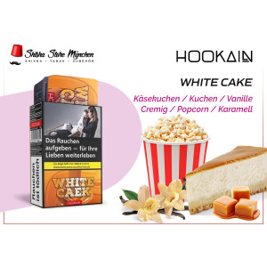 HOOKAIN SHISHA TABAK 25g - White Caek