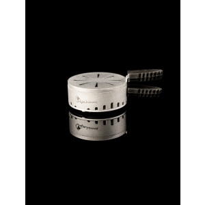 Dschinni - HMD Silver (mit Silikongriff/Deckel)