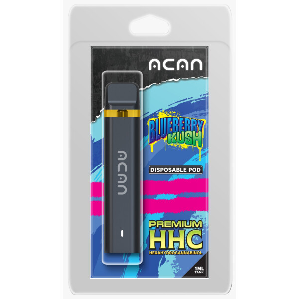 ACAN HHC Vape Stick - Blueberry Kush - HHC-Disposable 1ml bis zu 400 Züge
