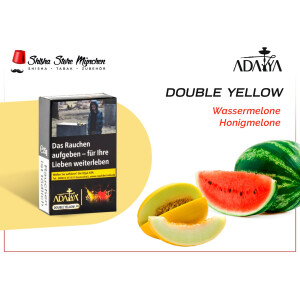 ADALYA SHISHA TABAK 25g - Double Yellow