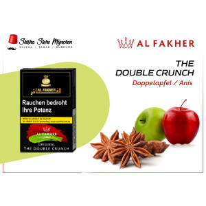 AL FAKHER SHISHA TABAK 25g - The Double Crunch