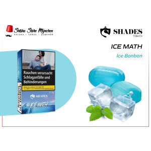 SHADES SHISHA TABAK 25g - ICE MATH