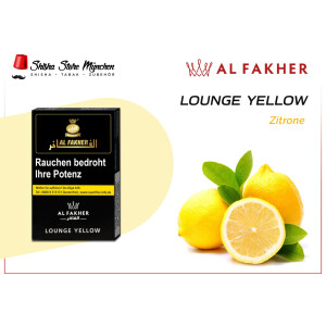AL FAKHER SHISHA TABAK 20g - LOUNGE Yellow