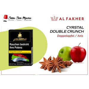 AL FAKHER SHISHA TABAK 25g - Crystal Double Crunch