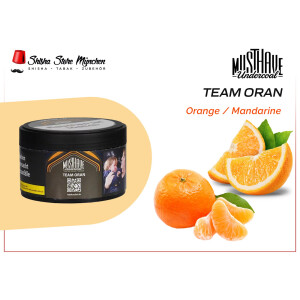 MUSTHAVE SHISHA TABAK 25g - Team Oran - Orange und Mandarine